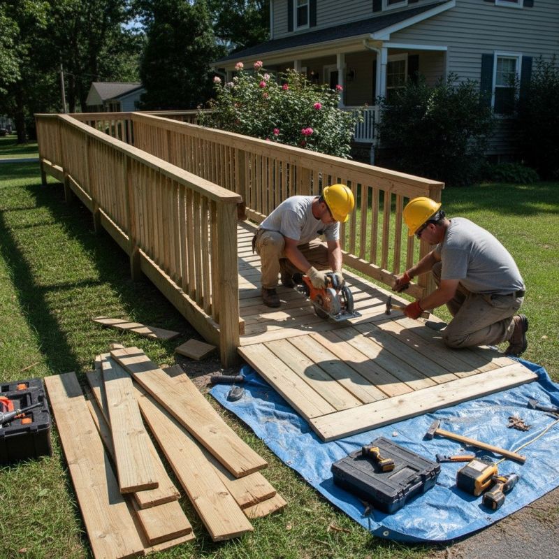 Wheelchair Ramp Installation